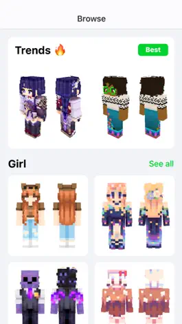 Game screenshot Skins Creator for Minecraft PE mod apk