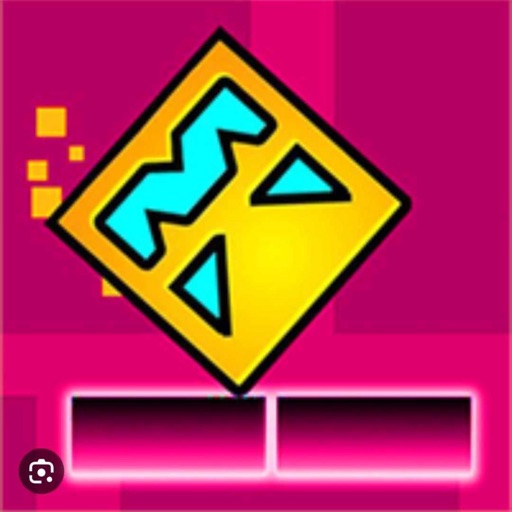 Square Geometry Jump iOS App