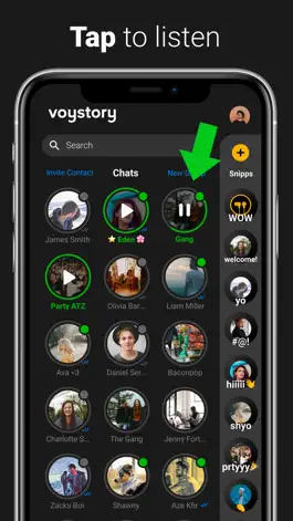 Game screenshot Voystory: Messaging w/ Voice apk