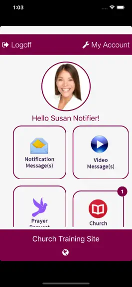 Game screenshot Church Notifier apk