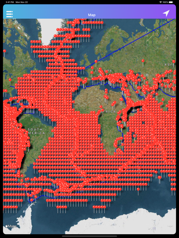 Screenshot #5 pour GPX Viewer-Converter on gpsMap