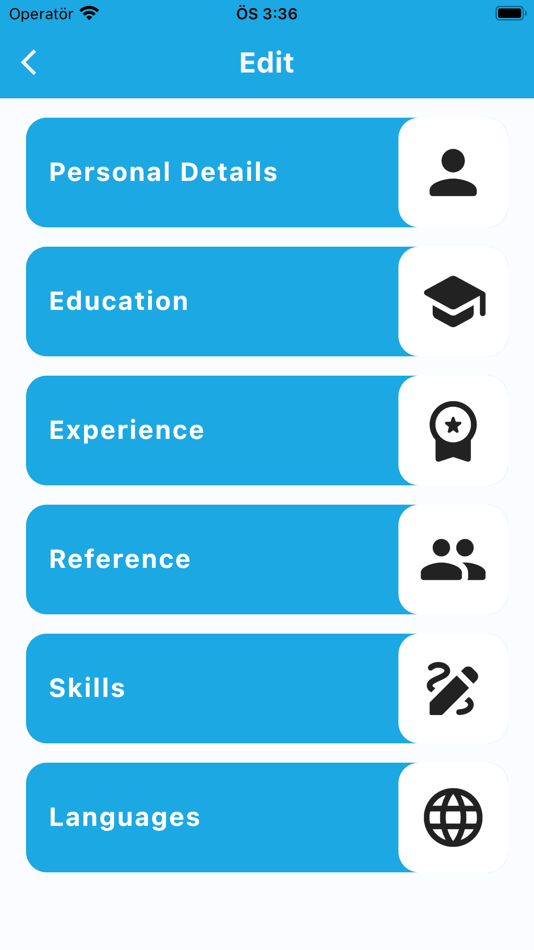 #3. CV Master (iOS) Podle: Cihan Uyaroglu
