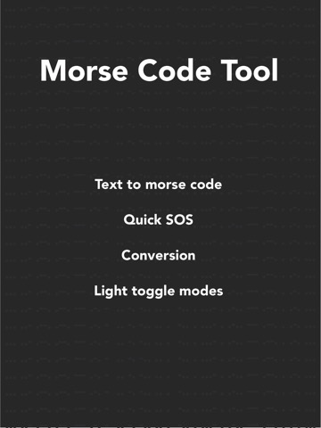 Morse Code Toolのおすすめ画像1
