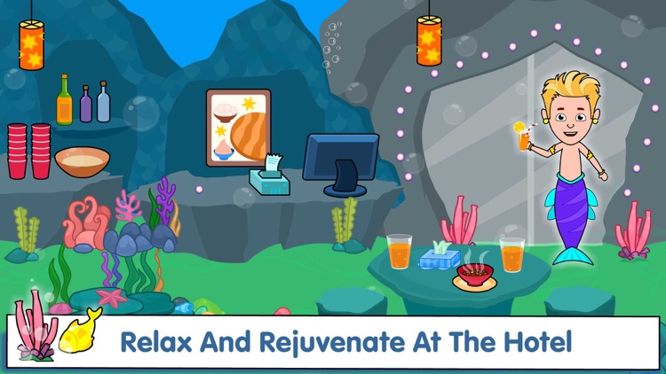 Tizi Town Little Mermaid Games screenshot-6