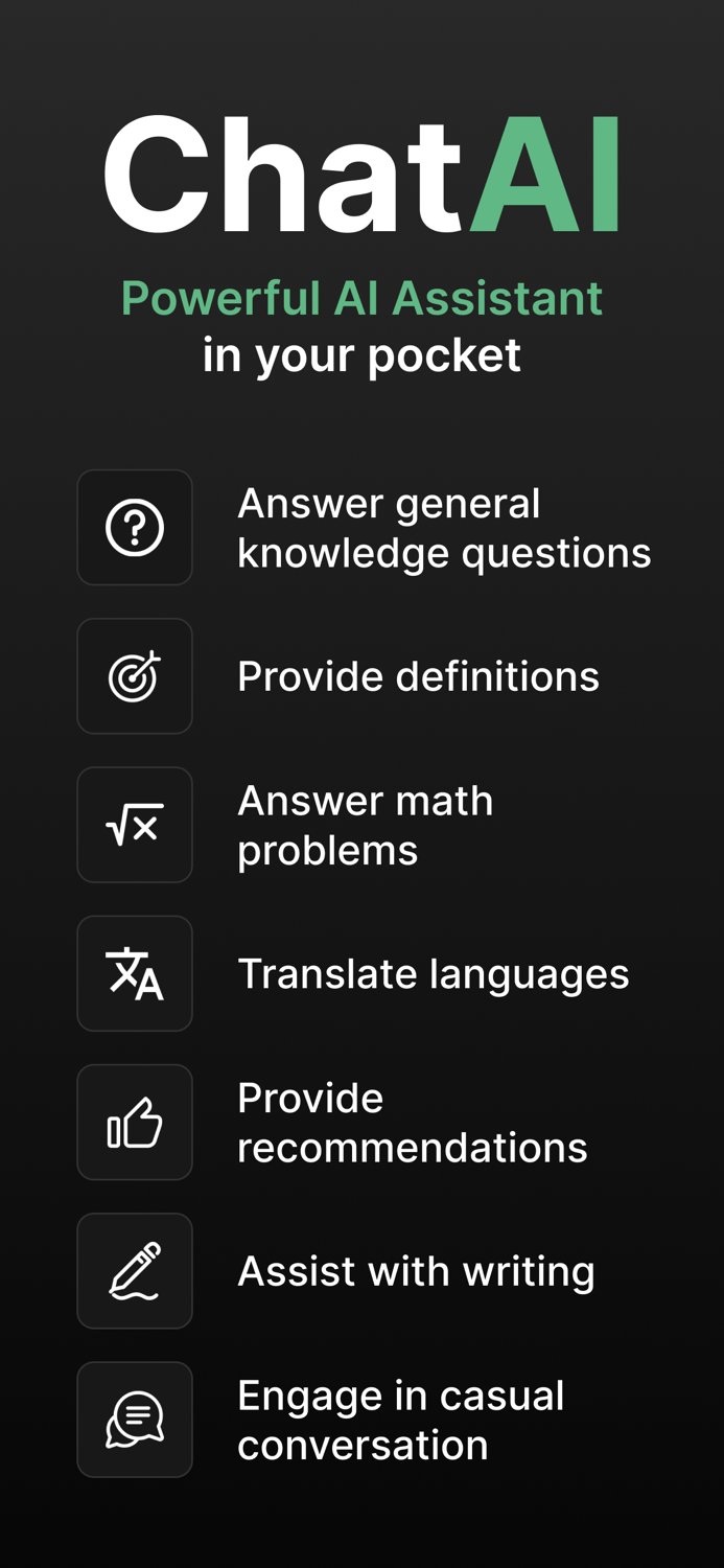 Chat AI Ask Chatbot Assistant