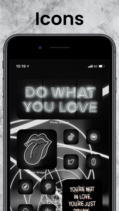 Photo Widget - Aesthetic Iconsのおすすめ画像3
