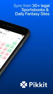 pikkit: sports betting tracker iphone screenshot 2