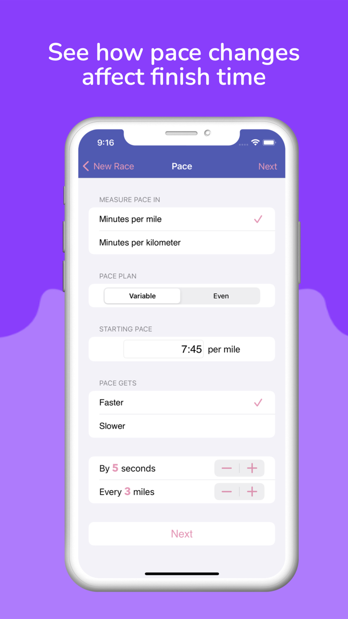 Running Calculator  True Pace