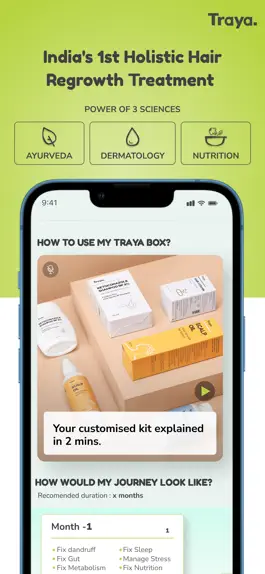 Game screenshot Traya: Hair Loss Solutions hack