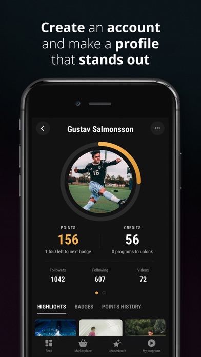 Ballers App: Football Training Screenshot