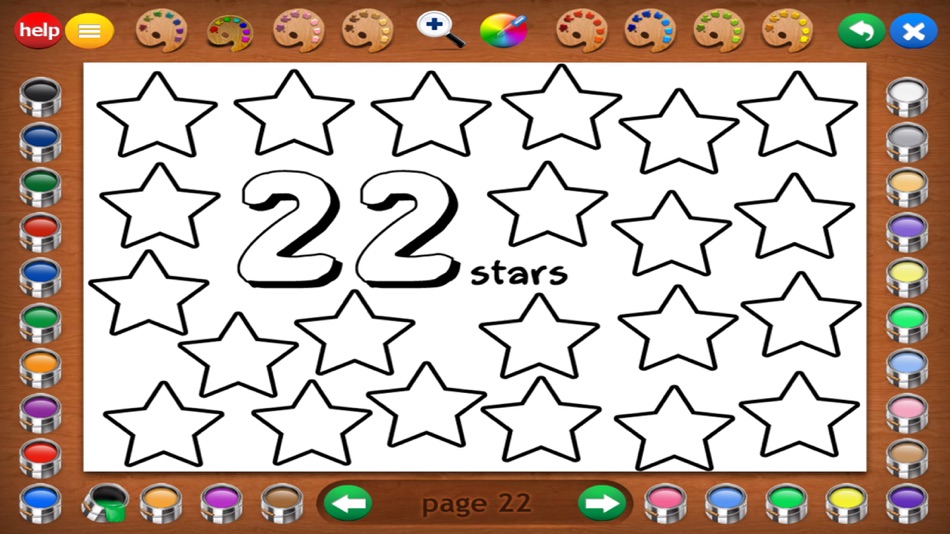 #4. Counting Shapes Coloring Book (iOS) 由: Dataware LLC