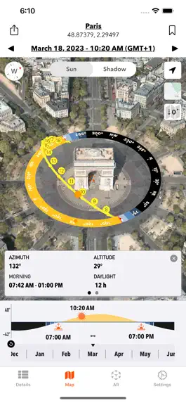 Game screenshot Sun Tracker AR apk
