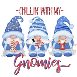 Gnome Winter Stickers 2024