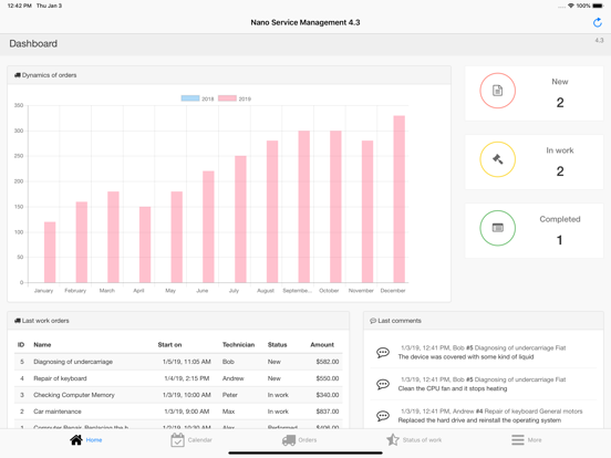 Screenshot #4 pour Nano Service Management