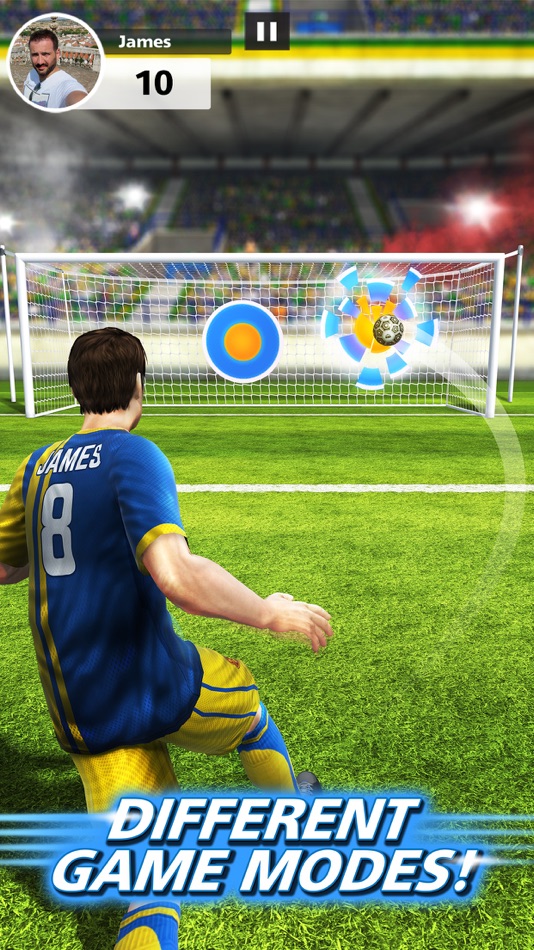 #3. Football Strike (iOS) Podle: Miniclip.com