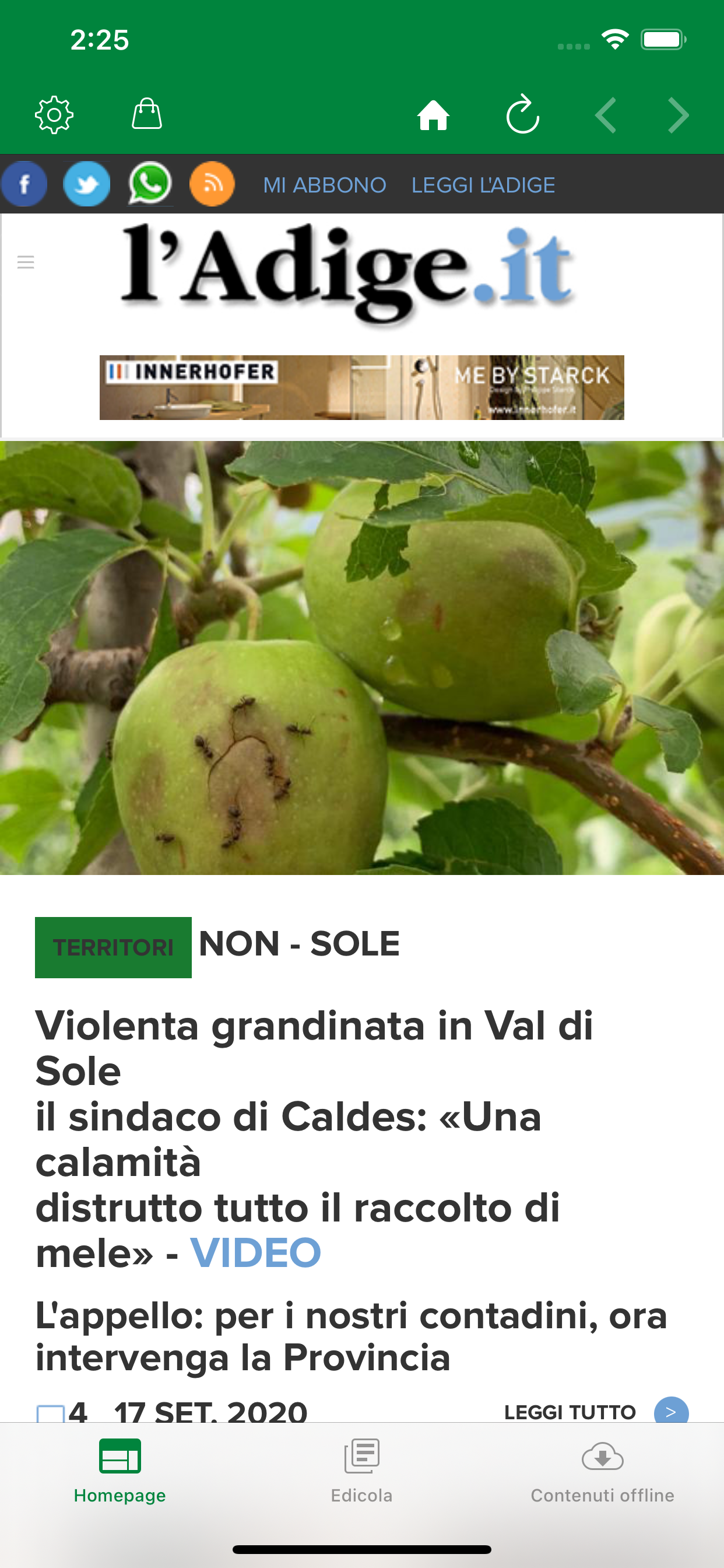l'Adige quotidiano