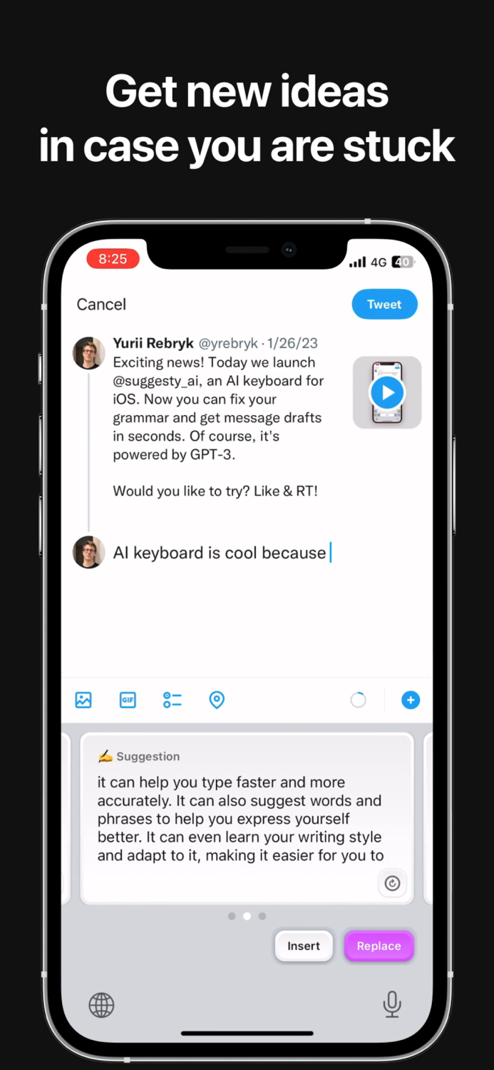 Suggesty AI Keyboard