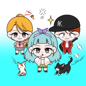螢幕擷取畫面 (9) K-pop Webtoon Character Mini