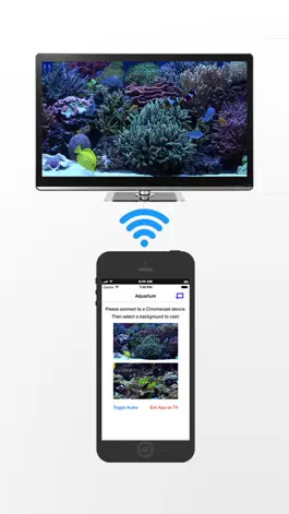 Game screenshot Aquarium on TV for Chromecast mod apk