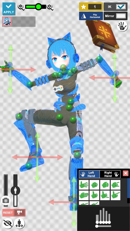 #2. VRM Posing Mobile (iOS) Podle: Akihisa Sakai