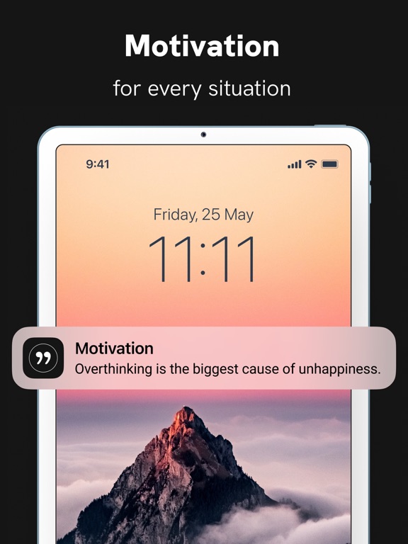 Screenshot #2 for Motivation - Daily quotes