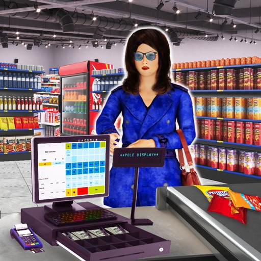 Supermarket 2024 -Cashier Game Icon