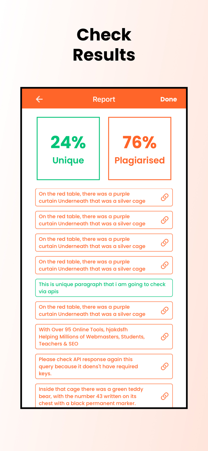 Duplicate Content Checker