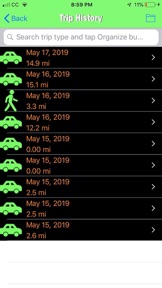 Trip Tracker GPS Professional screenshot