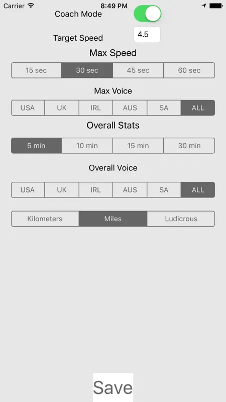 Run assist - a personal coach screenshot 2 of 3