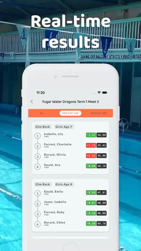 Swim Club Connect Meet Manager screenshot 3 of 5