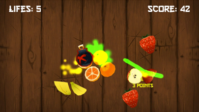Slice Fruits (Watch & Phone) Screenshot