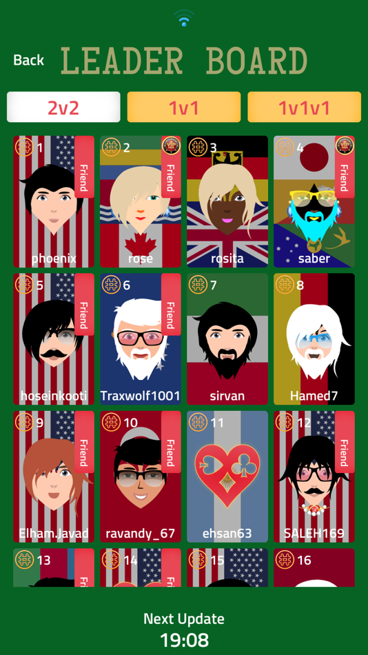 #7. Varaq - Online Hokm (iOS) 由: 9 To 0 Corp.