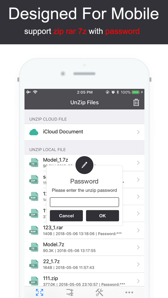 AiZip - Zip Rar 7z Tool - 2.0.0 - (iOS)