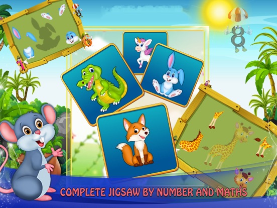 Screenshot #6 pour Animal Jigsaw with Basic Maths