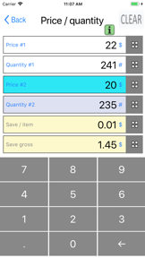 Percent, Percentage Calculator screenshot