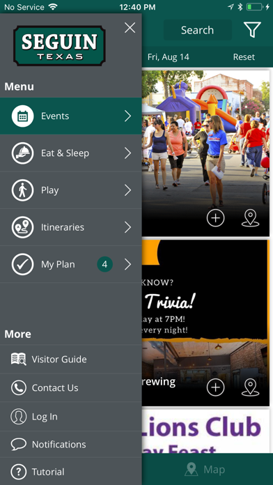 Visit Seguin TX! Screenshot 1 - AppWisp.com Visit Seguin TX! Screenshot 1 - AppWisp.com
