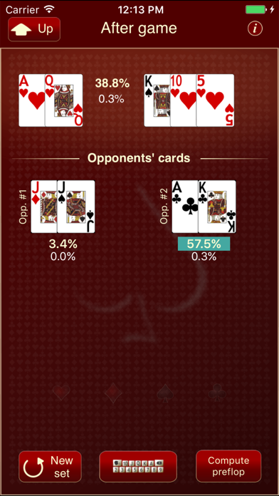 Poker % screenshot 5