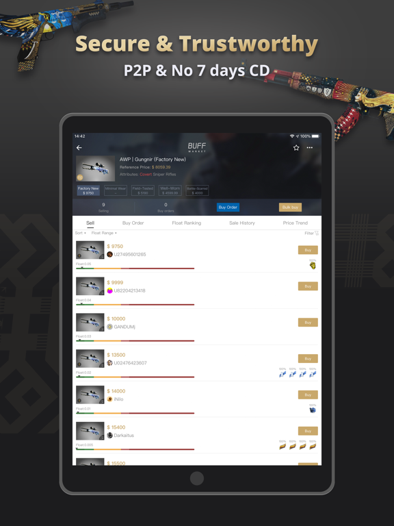 Screenshot #5 pour BUFF Market