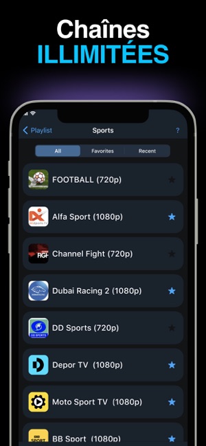 IPTV Player － Watch Live TV dans l'App Store