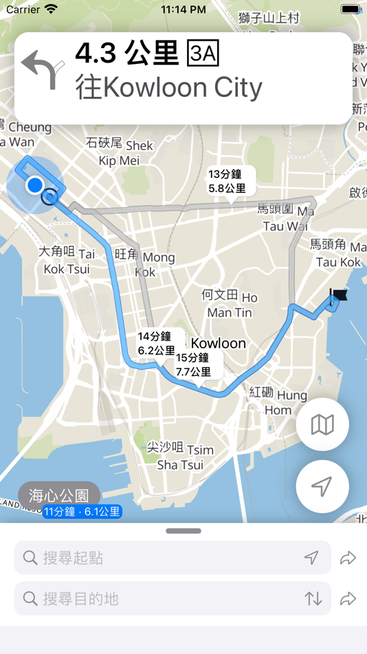 #8. Watch Maps 手錶地圖 · 導航定位 (iOS) By: Ka Chun Mok