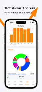 Timesheet IO - Time Tracker screenshot #4 for iPhone