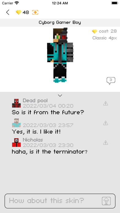 Craft Skins For Mc PE Screenshot