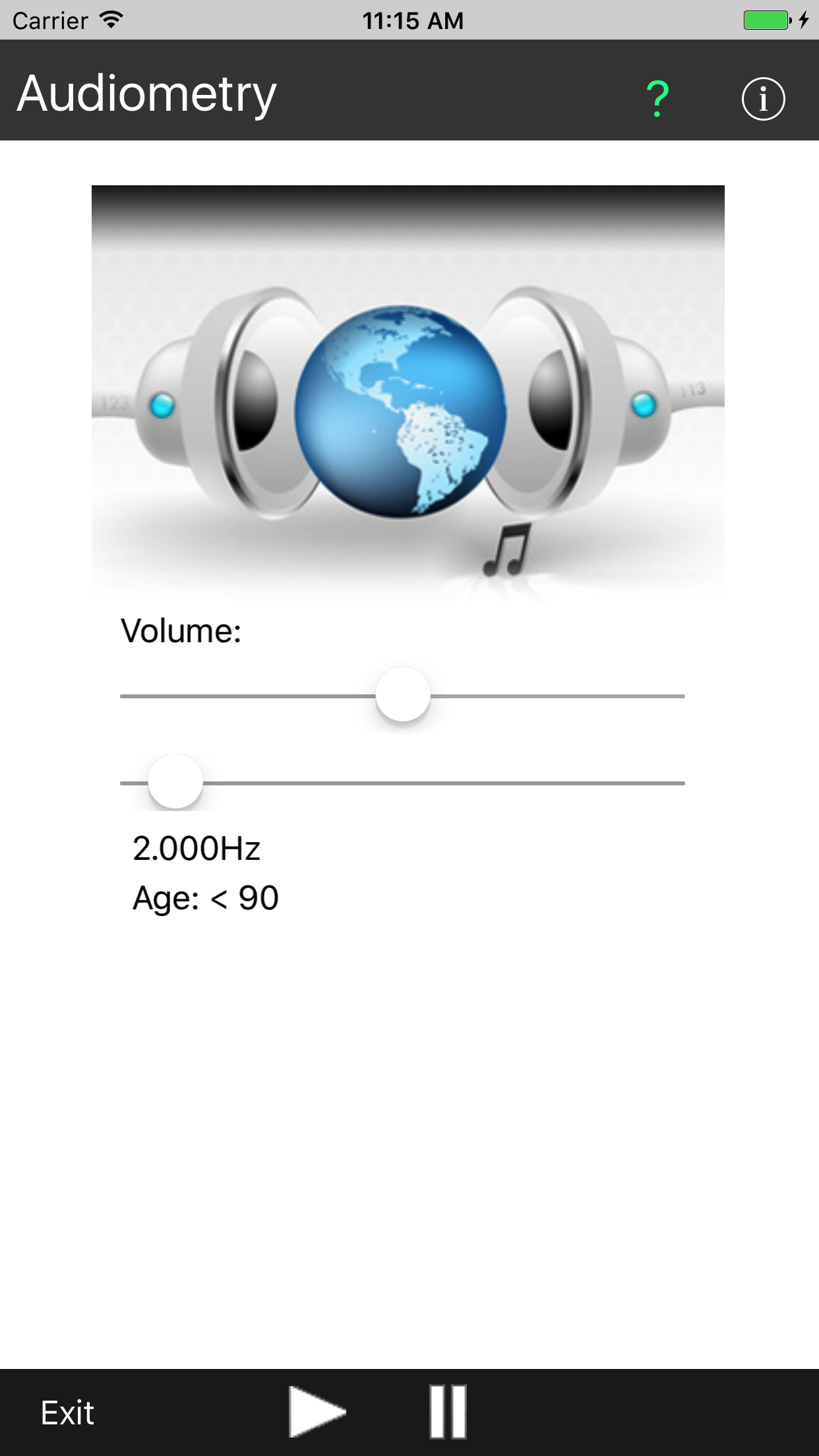 Audiometry (1-18 kHz)