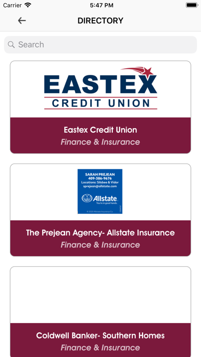 Silsbee Chamber Screenshot