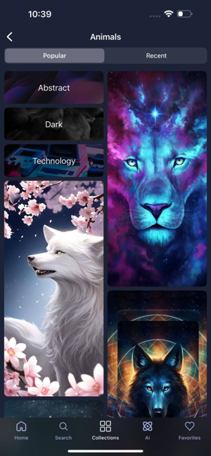 ‎Walli: Cool Wallpapers HD, 4K Screenshot