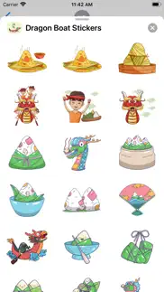 dragon boat stickers-端午節龍舟貼圖 iphone screenshot 3