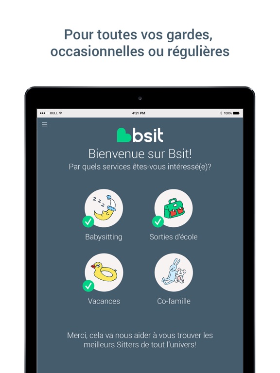 Screenshot #4 pour Bsit: Babysitting en confiance