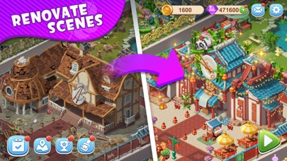 Seaside Mania: hotel dash game Screenshot