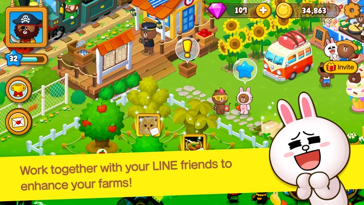 LINE BROWN FARM screenshot-4