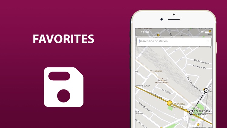 Public transport map Rome screenshot-3